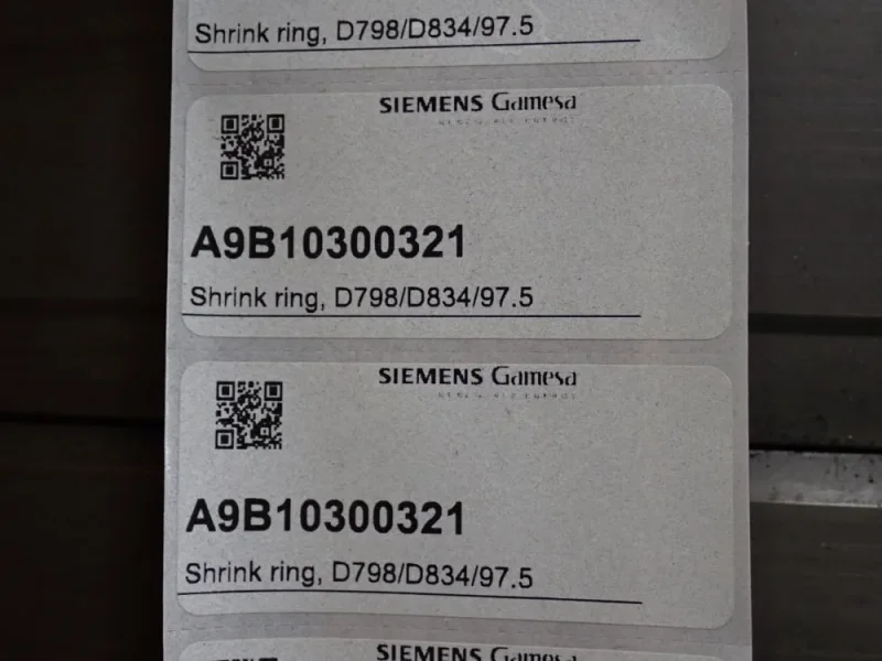 SIEMENS GAMESA SHRINK RINGS  -  A9B10300321
