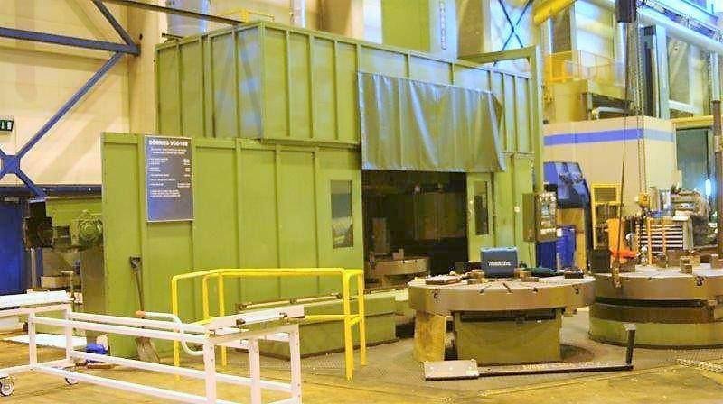 Dorries VCE 180 80&quot; CNC Vertical Boring Mill W/Milling &amp; Pallet Shuttle