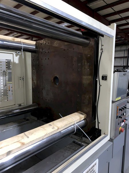 Nissei Used FN280-100A Injection Molding Machine, 309 US Ton; NEW Screw and Barrel; Customizable Shot Size