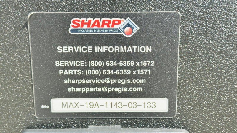 Sharp Packaging Systems Inc.  |   MAX 12 Bagger System