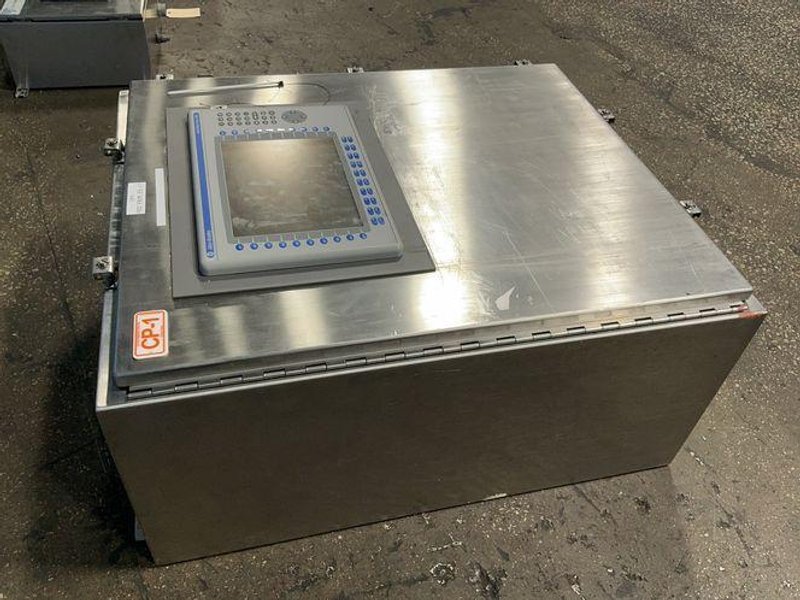 HOFFMAN, ALLEN-BRADLEY CONTROL PANEL BOX WITH PANELVIEW 1250   -  PANELVIEW PLUS 1250
