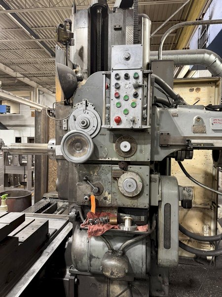 4" DEVLIEG 43H-72 SPIRAMATIC HORIZONTAL BORING MILL. STOCK # 0220226