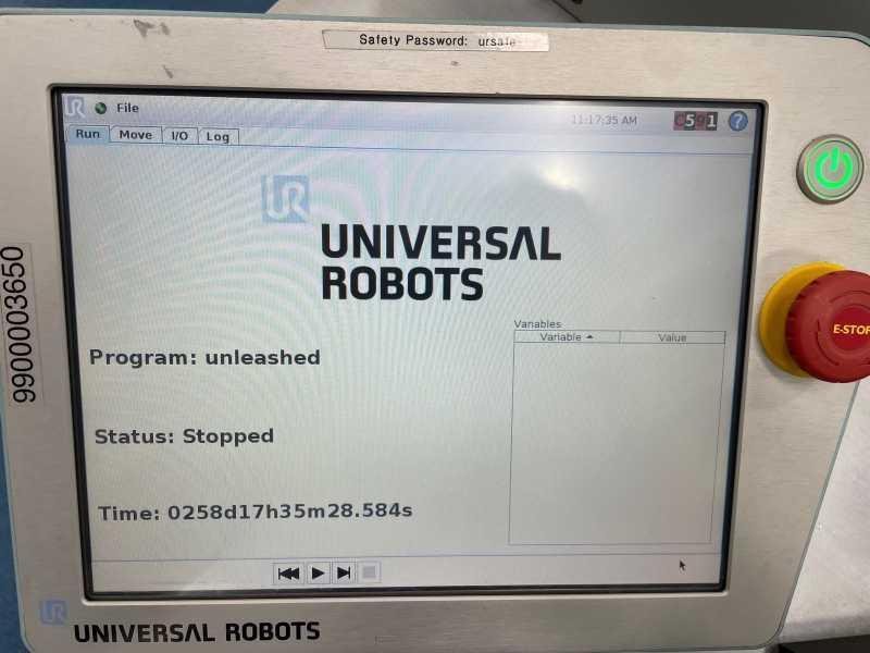 Universal Robots UR5CB Cobot, 2017