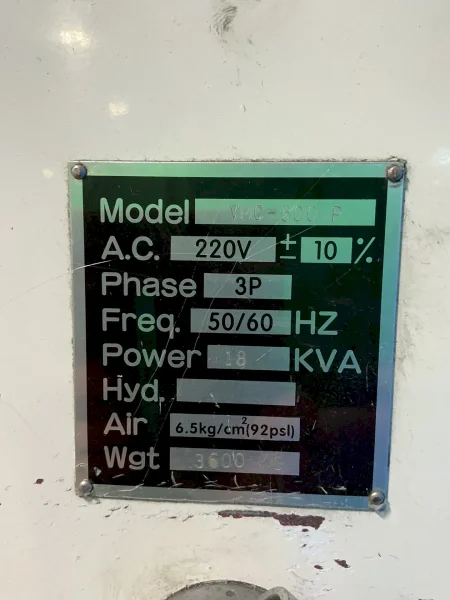 COMET 19” X 32” CNC VMC  -  VMC-500