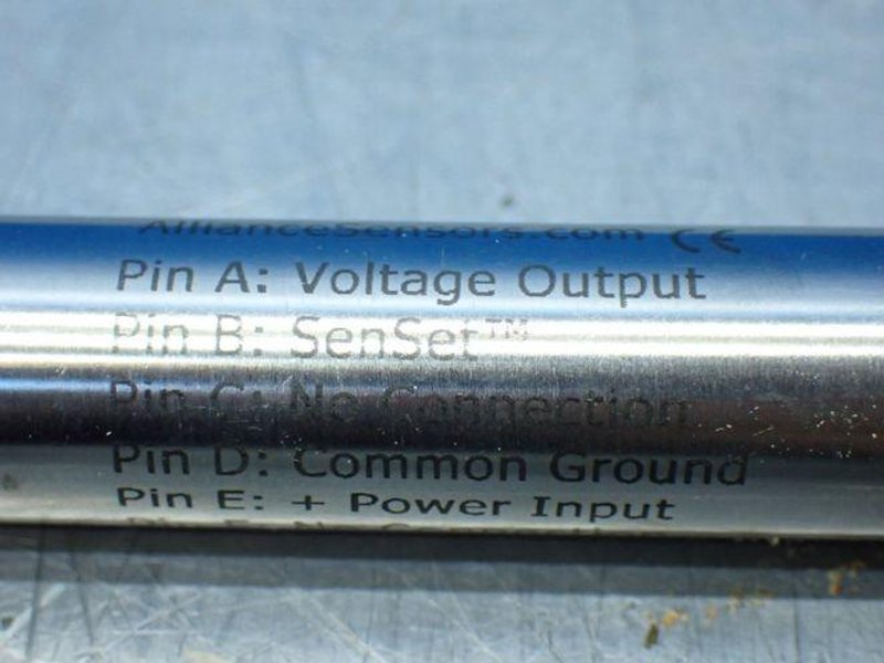 ALLIANCE SENSORS GROUP 2 LINEAR VARIABLE INDUCTIVE TRANSDUCER POSITION SENSORS  -  GHSE-19-006-A-02-10-S