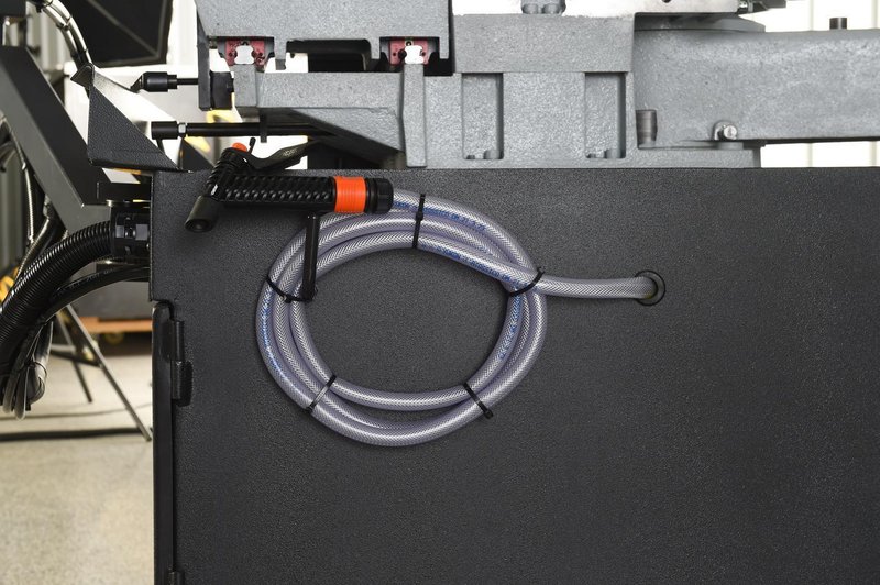 NEW 13"H x 17-3/4"W HYD-MECH MODEL DM-1318P DOUBLE MITER BAND SAW