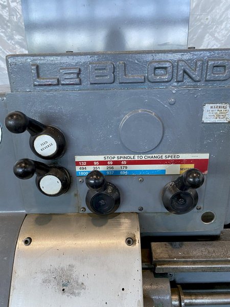 15" X 30" LEBLOND REGAL ENGINE LATHE. STOCK # 0849022