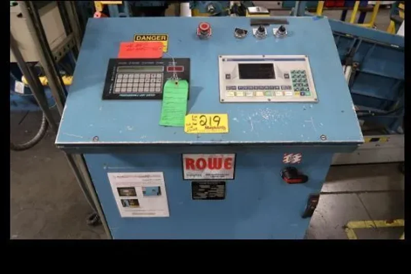 10,000 LB X 24&quot; X .032&quot; ROWE SERVO FEED LINE