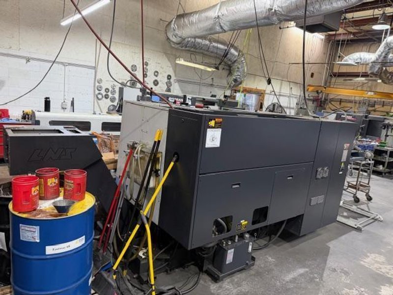 Doosan Puma 240C CNC Lathe, 2013 – LNS Barfeed, Royal Collet Chuck, LNS Chip Conveyor