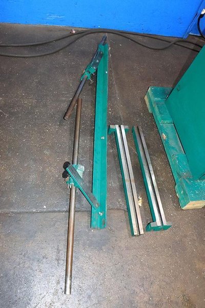 52" X 16 Ga TENNSMITH Hydraulic Squaring Shear, Model 52H