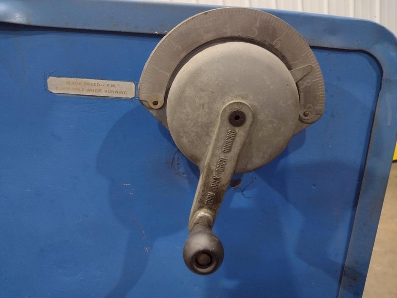 13" X 20" KALAMAZOO MODEL #12B HORIZONTAL BANDSAW: STOCK #20275