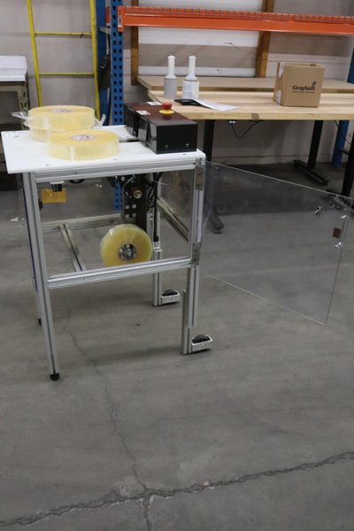EdgeTec Automatic Taping Table with Extra Tape Rolls- Auction Item