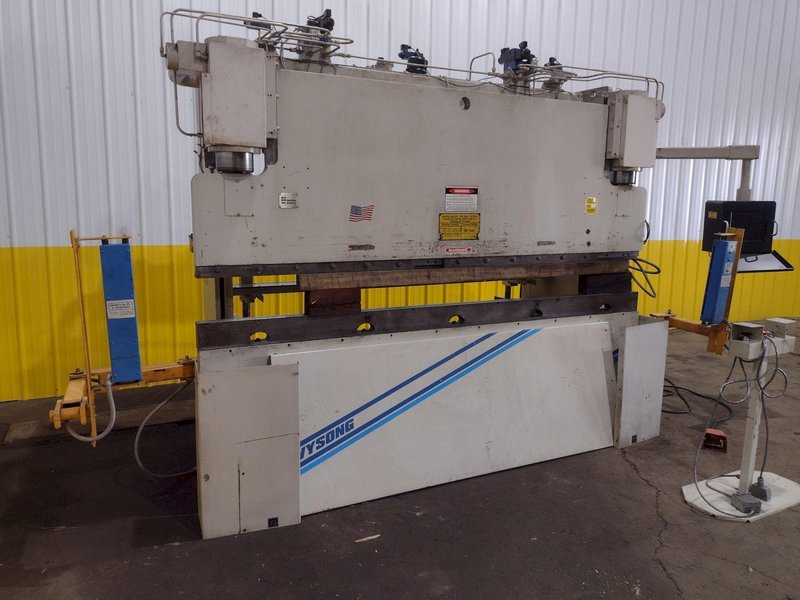 100 TON X 10' WYSONG MODEL #PH100-120 CNC HYDRAULIC PRESS BRAKE: STOCK #19220