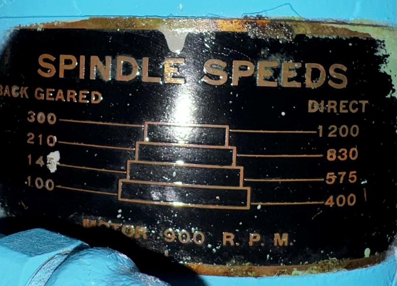 DOUBLE DRILL PRESS STOCK #4028