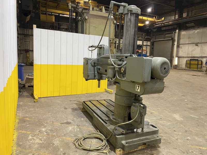 4&#039; X 11&quot; CARLTON MODEL #1A RADIAL ARM DRILL: STOCK #20394