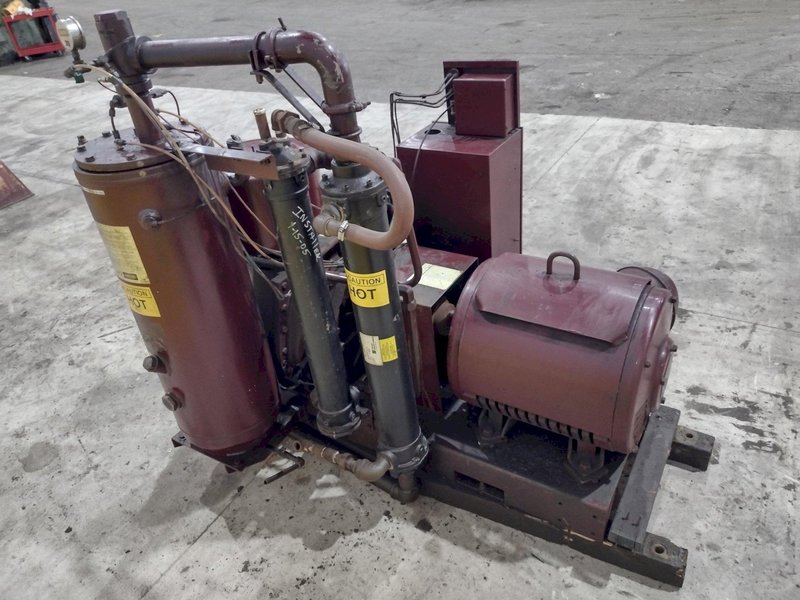 100 HP LEROI MODEL #A219-152-3_C7 WATER COOLED AIR COMPRESSOR: STOCK #21254