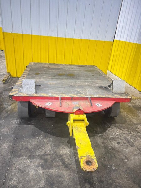 60,000 LBS ALLEGHENY MATERIAL HANDLING INC MODEL #T600-USTA-8X TUGGER TRAILER DIE CART: YOBRO #24341