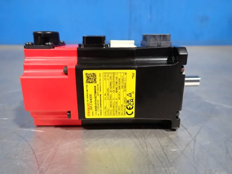 FANUC 4000 RPM AC SERVO MOTOR  -  A06B-0114-B275