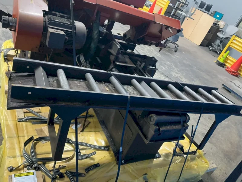 AMADA 12” X 27.5” HORIZONTAL BAND SAW  -  HA250W