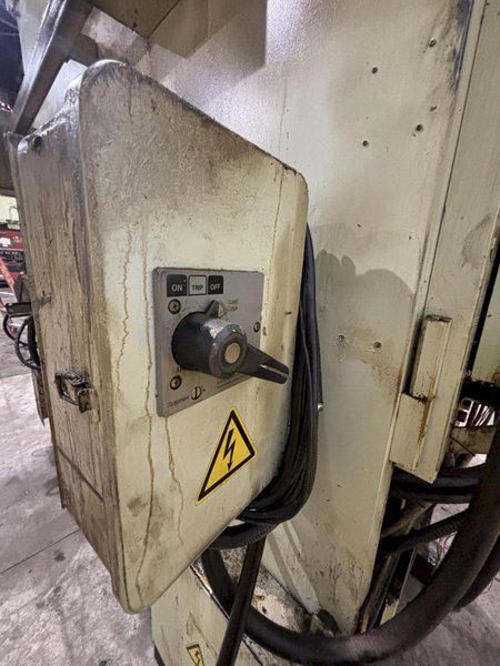 220 TON AIDA MODEL #NC1-200(2) GAP FRAME PRESS, WITH 9.84&quot; STROKE: STOCK #22202