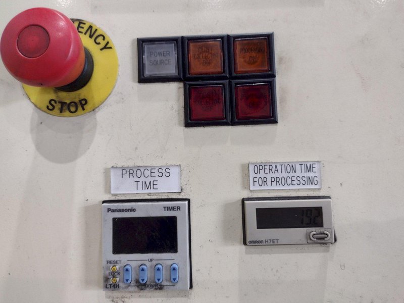 SINTOBRATOR MODEL #EC-2-033 CAROUSEL TYPE TUMBLING FINISHER: STOCK #18783