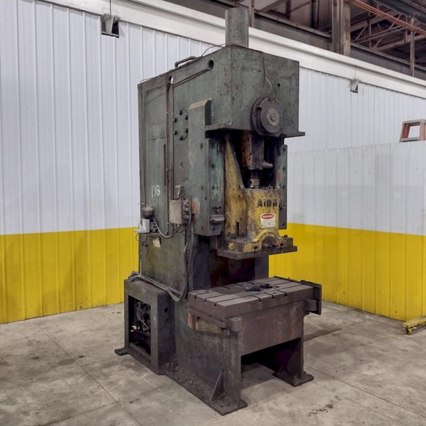 110 TON AIDA MODEL #PR-XGC-100 GAP FRAME PRESS 6.6&quot; STROKE: STOCK #22886
