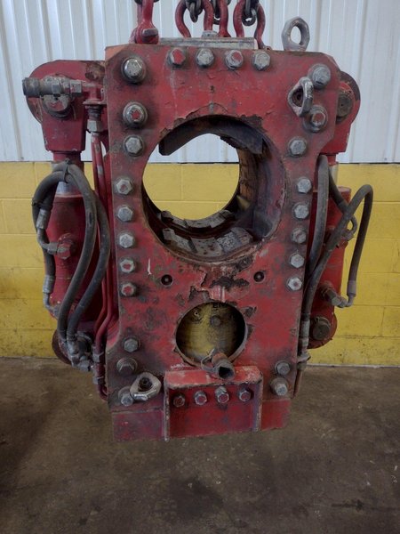 10&quot; WEATHERFORD MODEL &quot;SUT&quot; PORTABLE PIPE HYDRDAULIC BREAK-OUT &amp; BUCKING MACHINE: STOCK #18037