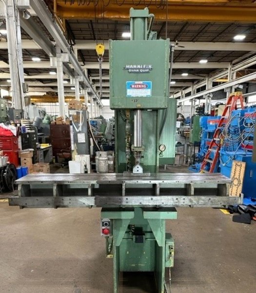 12 TON HANNIFIN MODEL #OGF-12D HYDRAULIC C-FRAME PRESS 18&quot; STROKE: YOBRO #24081