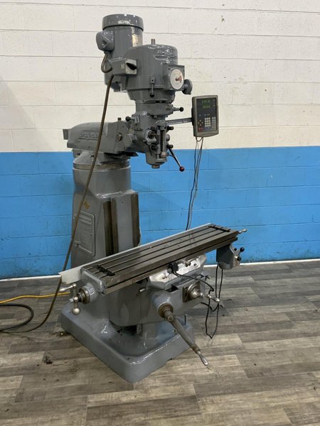 1-1/2 HP BRIDGEPORT RAM TYPE VERTICAL MILL:  STOCK #76551