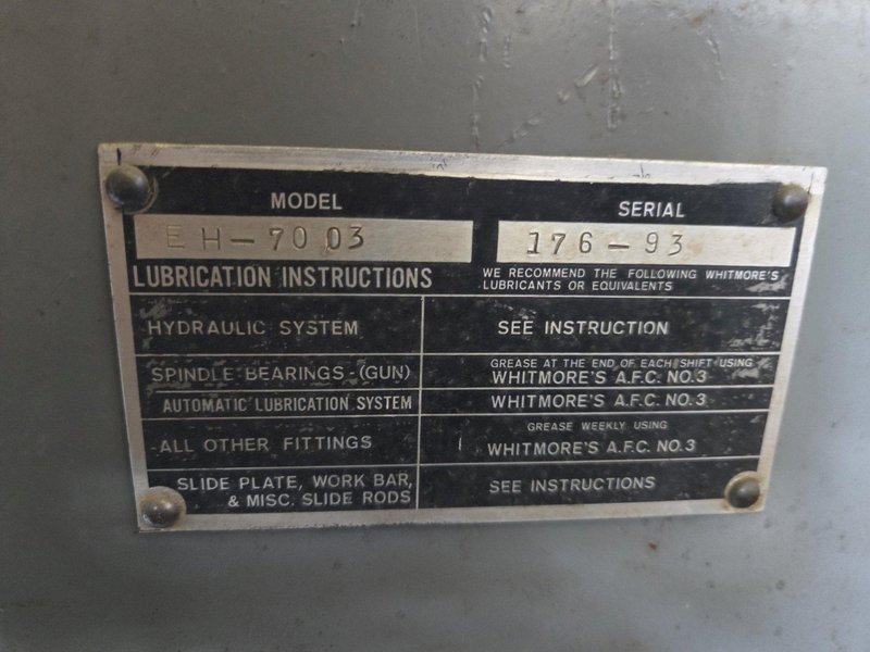 CENTERLESS GRINDER STOCK # 0652926