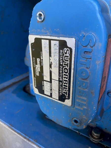 3 HP HYDE RECYCLING MODEL #HSC 60/60 PORTABLE SUMP SUCKER: STOCK 14307