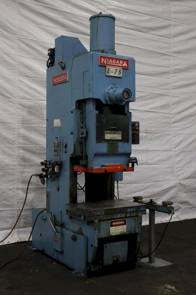 75 TON NIAGARA MODEL #E-75 OBI PRESS: STOCK #75877