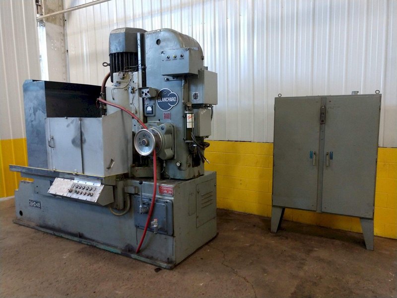 48" X 100 HP BLANCHARD MODEL #26HD48 GEARED HEAD ROTARY SURFACE GRINDER: STOCK #12968