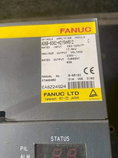 FANUC A06B-6082-H215#512 Module Series C Spindle Amp Amplifier