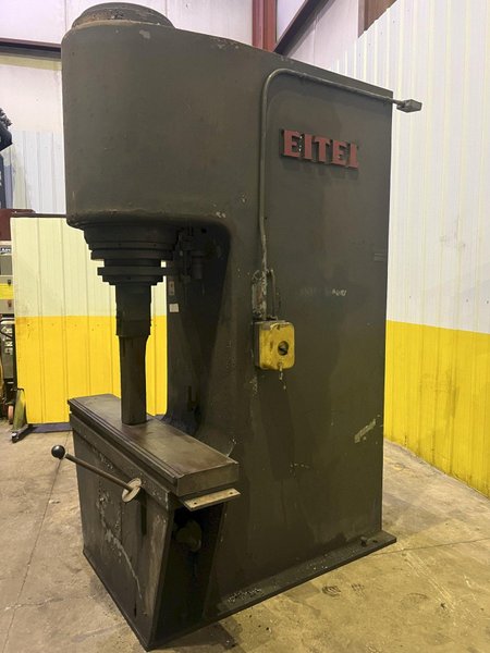160 TON EITEL MODEL #RP160 HYDRAULIC C-FRAME PRECISION STRAIGHTENING PRESS: YOBRO #18216