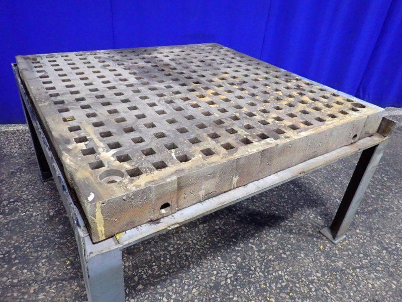 60" X 60" WELDING TABLE