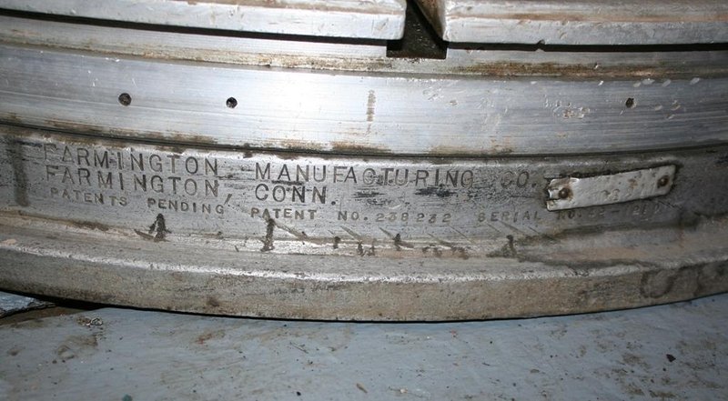 42&#039; FARMINGTON AIR LIFT ROTARY TABLE: 53251