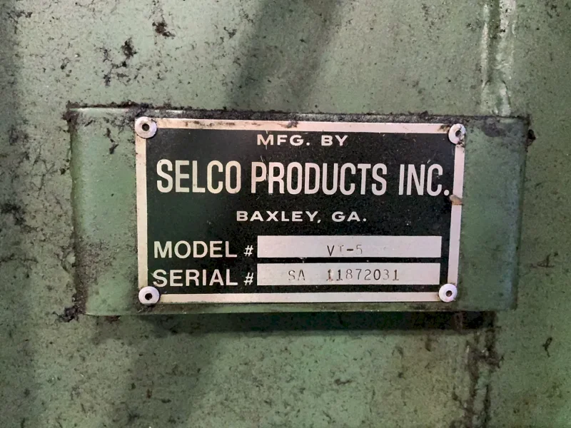 SELCO PRODUCTS ~ 30” X 60” X 44” BALER  -  VT-5