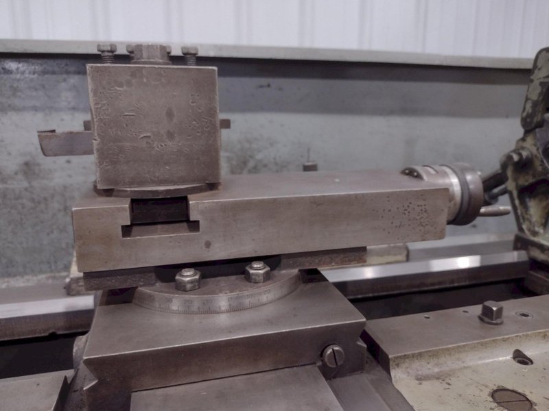 17" x 108" CLAUSING COLCHESTER MODEL #17 ENGINE LATHE, 3.25" HOLE: STOCK #14660