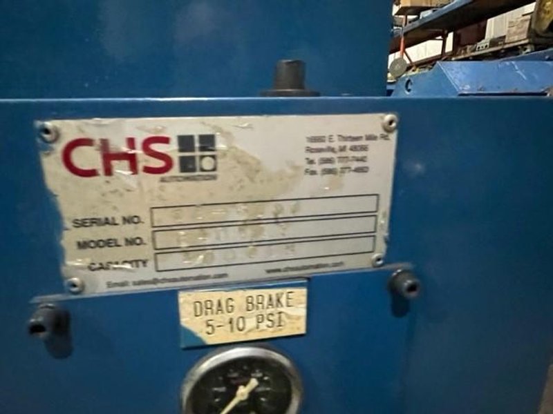 4,000# X 20" CHS NONPOWERED  UNCOILER  COIL REEL STOCK#3642