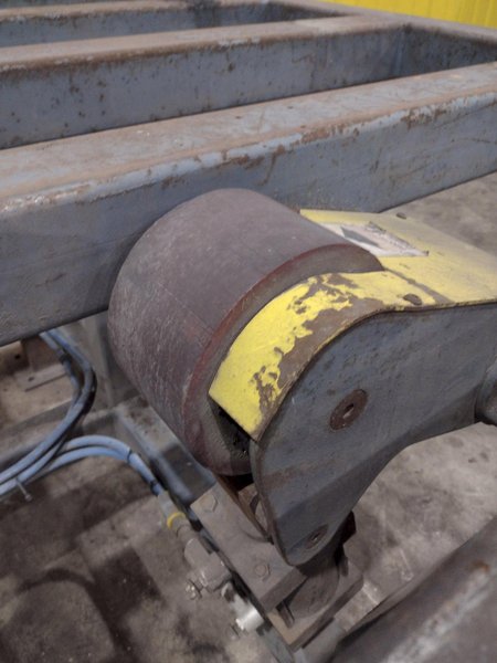 16&#039; POWERED INFEED TABLE, USED FOR LOADING SHEETS IN A SHEAR / BRAKE: YOBRO #24335