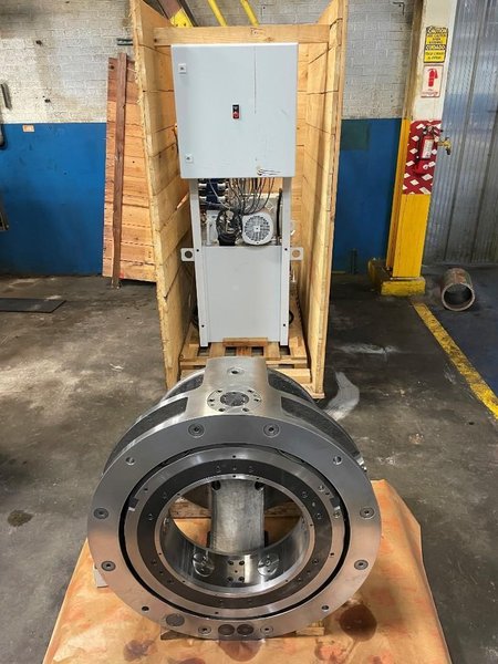 New, 34” Rohm Hydraulic Indexing Chuck with Hydraulic Power Unit
