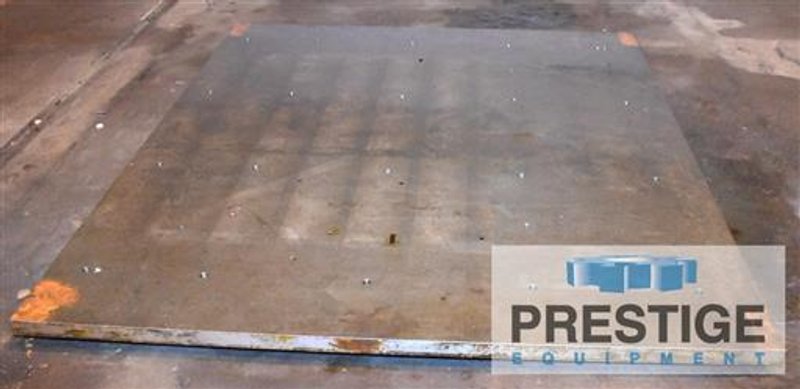 120&quot; x 105&quot; x 2.5&quot; Steel Set up Table