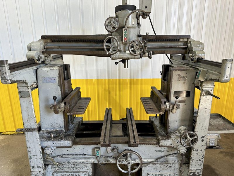 36” X 42” BOWMAN MODEL #DM3-42 DIE SEPERATOR / HANDLER / PROCESSOR WITH WORK HEAD: STOCK #19517