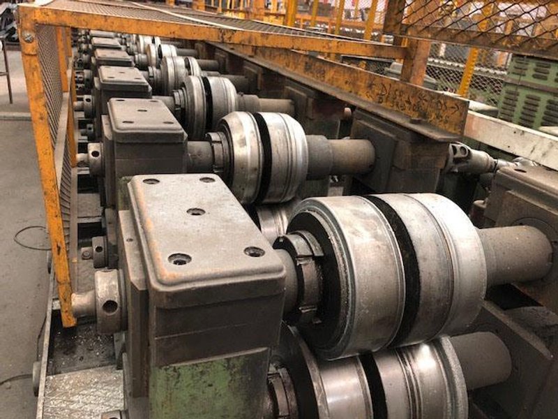 Polypal Rollforming line for pallet racks (2)