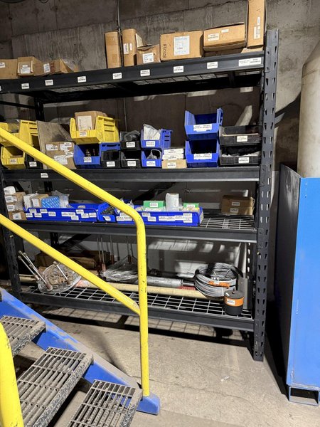 2021 Inductotherm melt system with 2- traveling charge feeders with scales, Inductotherm type 3000 DT-2 ACF-2 3000 kw power supply rated at 300 h. s/n 21H-381478-246-11 interconnecting buss and cables, 2- 4metric steel shell furnaces with stands, hydraulic system , water system with twin 50hp pumps, 2021 Emsco model Hypro 25 stainless steel heat exchanger , related piping, controls, remote operators stand, related controls, lining pushout, Sonmez incoming power transformer type HTYAA3KH-326623 s/n 15729 rated at 3260-4025 KVA, 12,470 volt primary volts, 2x575 secondary volts, spare incoming transformer same as above s/n 15364