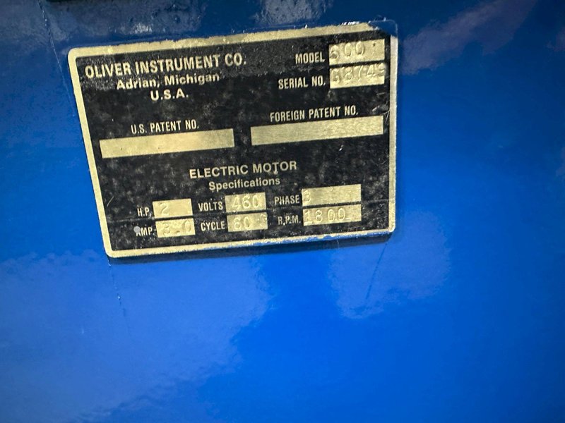 3&quot; OLIVER MODEL 600 DRILL GRINDER: STOCK #77326