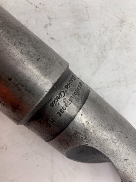 1-5/8 CHICAGO LATROBE HS DRILL BIT - STOCK #15466