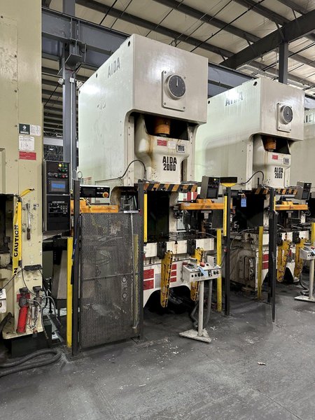220 TON AIDA GAP FRAME PRESS