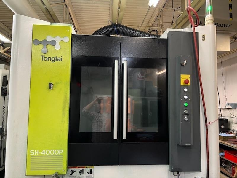 Tongtai SH-4000P CNC Horizontal Machining Center,  400mm pallets, 4-Axis, 15000 RPM, 60 ATC, Fanuc Oi-MF, 35HP, New 2017